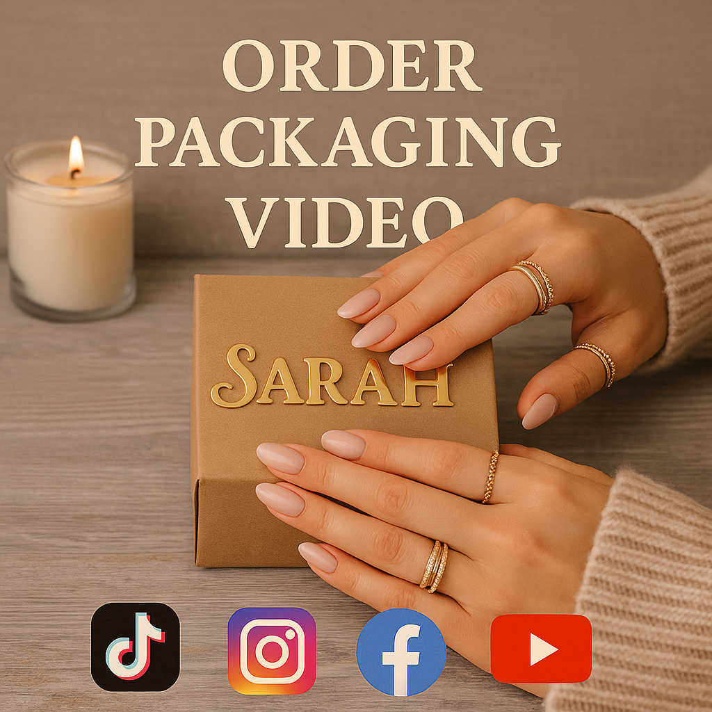 YOUR ORDER packaging video